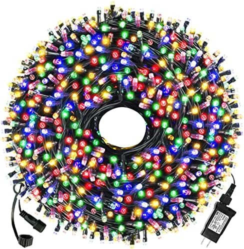 300 LED Multicolor Christmas Lights Christmas Tree Light Outdoor