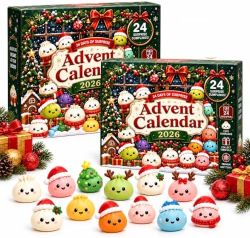 Christmas Squishies Advent Calendar 2026 Countdown for Adults