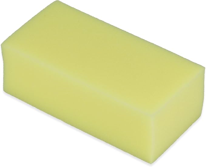 Carlisle FoodService Products 36550100 Commercial Extra Large Sponge, 8.25", Yellow (Case of 24)