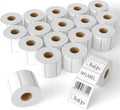 MFLABEL 2-1/4 x 1-1/4 Inch Direct Thermal Perforated Shipping Label, 2.25x1.25 inch Direct Thermal Labels for Barcodes Address，Perforated Shipping Labels (18 Rolls, 1000/Roll)
