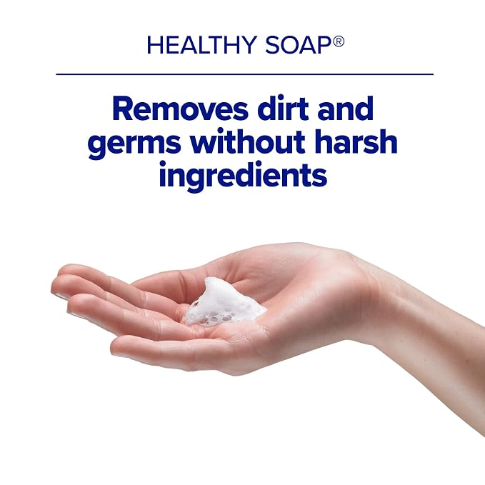 PURELL Brand HEALTHY SOAP Gentle & Free Foam, Fragrance Free, 1200 mL Hand Soap Refill for PURELL ES4 Manual Soap Dispenser (Pack of 2) - 5072-02 - Manufactured by GOJO, Inc.