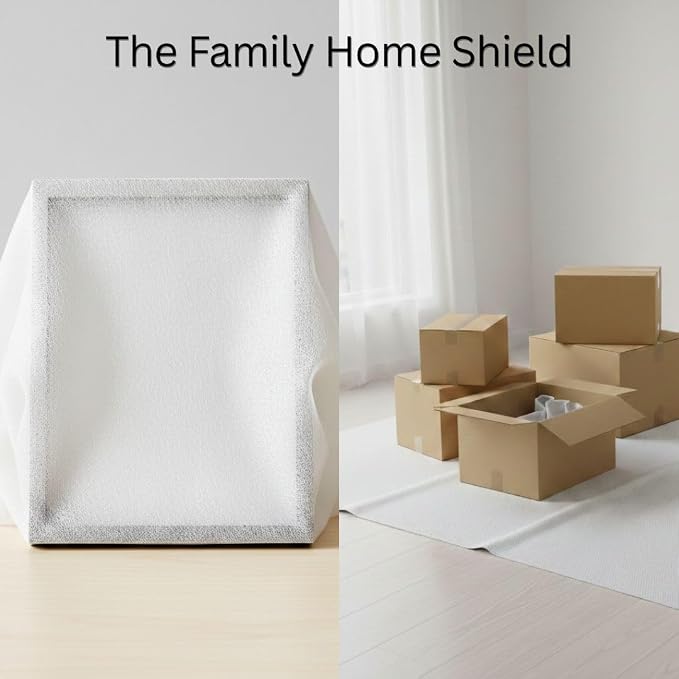 Disposable Single-Use Nonwoven Drop Cloth and Cover | Size: 30 x 30 Inch | 1 Roll with 200 perfurated pieces | Color: White | Disposable sheets for covering furniture, floors from dust and paint