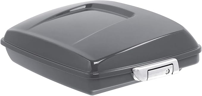 Gunship Gray ABS 5.5" Razor Trunk Fit For Harley 2014-2025 Touring CVO Road King Street Glide Electra Glide Ultra Limited Pack