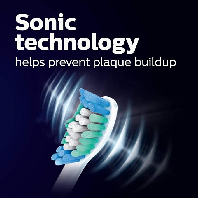 Philips Sonicare 3100 Power Toothbrush, Rechargeable Electric Toothbrush with Pressure Sensor, Deep Pink HX3681/06