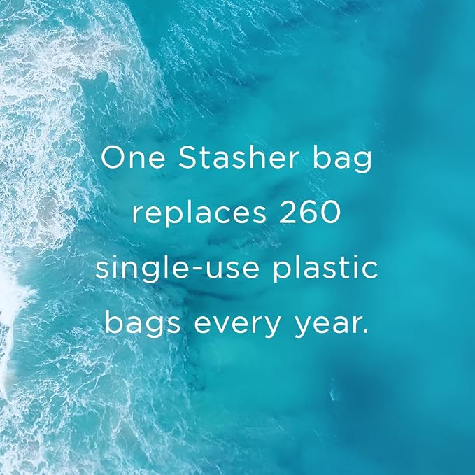 Stasher Premium Reusable Silicone Food Storage Bowl, Blue, 8-Cup | Food-Safe Silicone, Freezer, Sous Vide, Microwave, Dishwasher, Oven Safe, Meal Prep, Lunch Container, BPA-Free, Eco-Friendly
