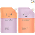 Evereden Kids Mini Haircare Set: Travel Size Hair Detangling Shampoo 1fl.oz & Conditioner 1fl.oz for Children Ages 3+, Plant Protein Peptides & Argan Oil, Vegan, Free from Sulfate, Paraben & Phthalate