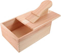 Shoe Shine Valet Box - Wood Shine Organizer with Foot Rest - Wooden Care Tools Storage for Polish, Brushes, Cloths & Tools