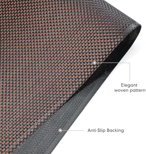Sycoodeal Chair Mat, 40" x 48" Office Chair Mat for Hardwood and Tile Floor, Heavy Duty Floor Protector for Rolling Chairs, Non-Slip,Computer Mat for Home Office(Brown)