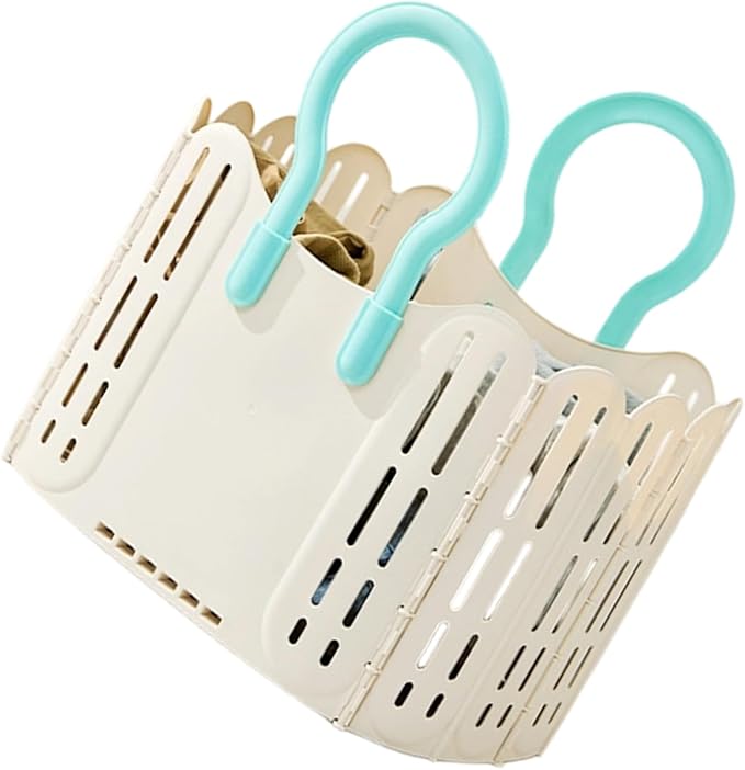 Collapsing Laundry Basket Pliable Obstruct for College Dormitory Space Saving Plan Permanent Ventilated Net