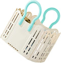 Collapsing Laundry Basket Pliable Obstruct for College Dormitory Space Saving Plan Permanent Ventilated Net