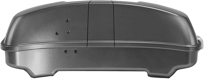 TCMT ABS Razor Trunk Fit For Harley Touring Street Glide 14-25 Charcoal Pearl
