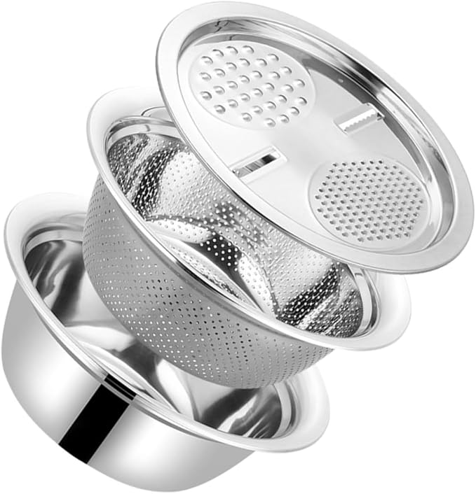 Vegetable Slicer Multifunctional Cheese Grater Kitchenware Peeler Fruit Slicer Bowl for Slicing Dicing