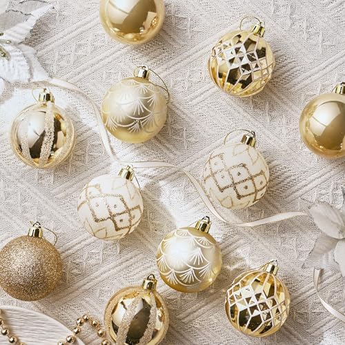 Valery Madelyn 30ct Christmas Tree Decorations Ball Ornaments 2 Inches