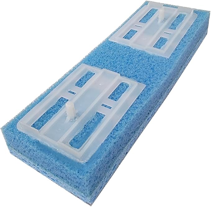 HOMEMAID® Cellulose Butterfly Sponge Mop Handle with 4 Sponge Heads (Made in USA) – Self-Wringing Absorbent Cellulose Butterfly Sponge Mop for Hardwood, Tile & Kitchen Floor Cleaning