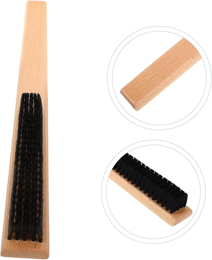 Ipetboom 3pcs Bristle Coat Brush for Clothing Cleaning Lint Tool for Garments Woolen Clothes Coats and Blankets Compact Design for Home and Travel Use