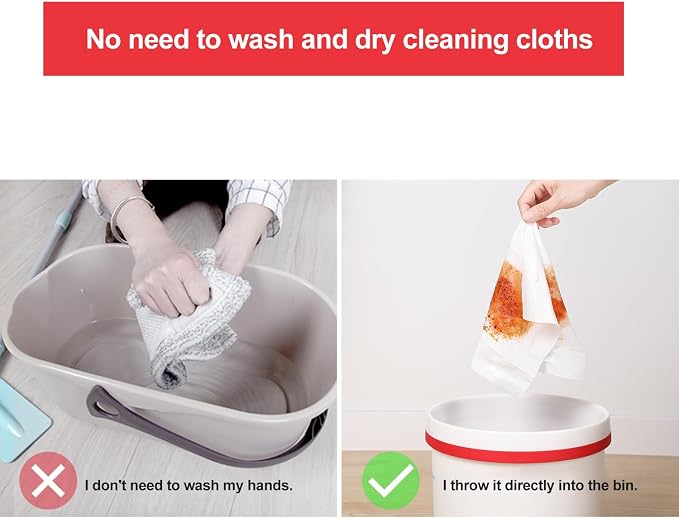 Dry Mop Refills - Multi Cleaning Cloths for Dusters