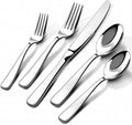 Silverware Set for 8, 40 Piece HEAVY DUTY 18/10 Stainless Steel Flatware Utensils Cutlery Set, Mirror Polished knives Forks and Spoons Silverware Sets,Dishwasher Safe for Dinner Wedding Party