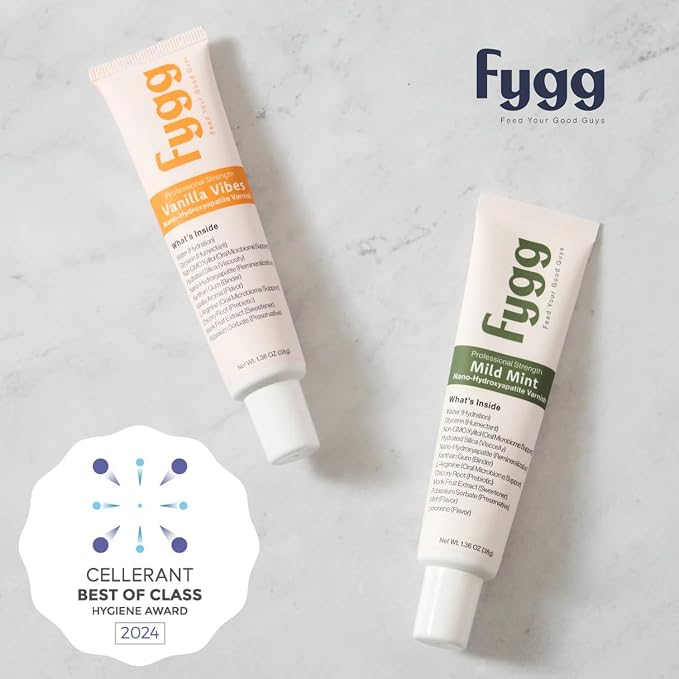 Fygg Nano-Hydroxyapatite Dental Varnish, Mild Mint Flavor