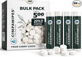 500 PCS Compressed Towel Tablets - Travel Disposable Towels, Compressed Hiking Toilet Paper, Wilderness Wipes, Compact Toilet Paper, Disposable Compressed Face Towel for Camping, Backpacking & Beauty