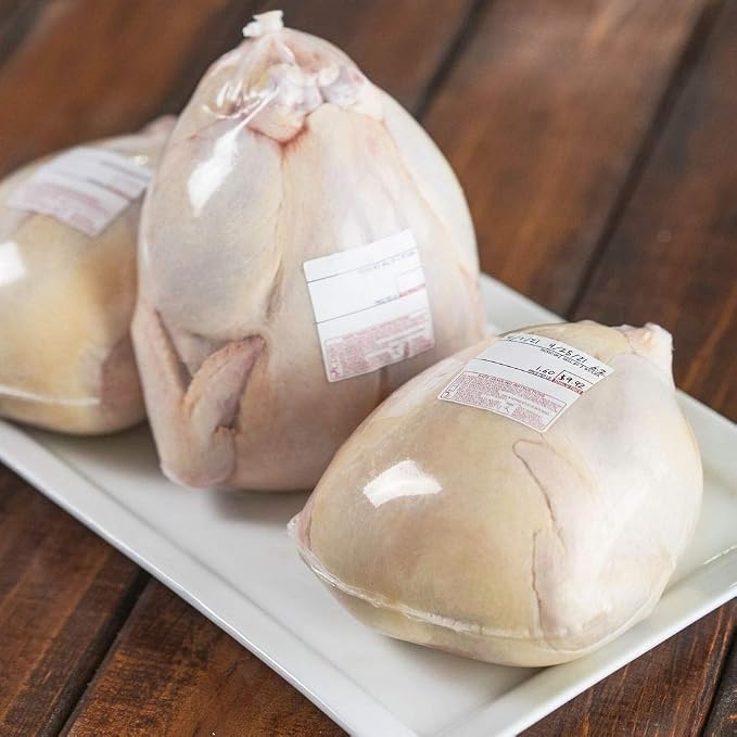 Poultry Shrink Bags 10"x18" Zip Ties and Labels, 3MIL, BPA/BPS Free, MADE IN USA (25)
