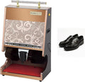 Heavy Duty Shoe Polisher Machine, Commercial Induction Shoe Polishing Machine, Public Electric Shoe Cleaner & Polisher, Electric Shoe Polisher Plug-In Shoe Buffer with Polish Box,H