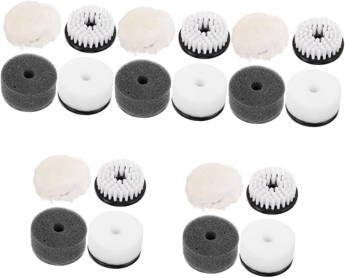 minkissy 5sets 4pcs Shoe Cleaning Kit Polishing Brush Dust Brush for Care Versatile Accessories for Shoe Sole Cleaner Boot Mud Removal and Shine Maintenance 4pcs*5
