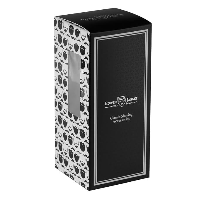 Edwin Jagger DE89BL Chrome Reusable Classic Double Edge Safety Razor for Men