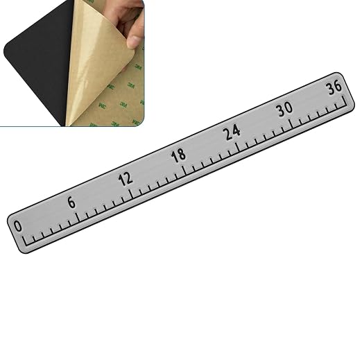 HZshark EVA Foam Fish Measuring Board, Fish Ruler with 3M Self-Adhesive Backing, 36" Fishing Tape Measure for Boats Sailboats Yachts Kayaks