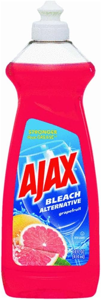 Ajax Bleach Alternative Dish Liquid, Grapefruit, 14 Fluid Ounce