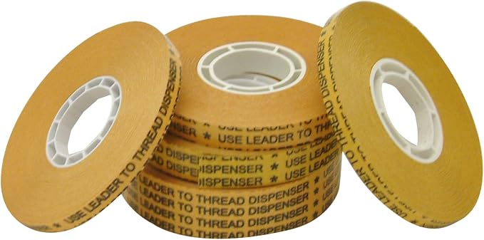 JVCC ATG Tape Acid Neutral, 1/2 in. x 36 yds. (Clear) 12-pack