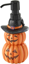 Avanti Linens - Lotion Pump/Soap Dispenser, Resin Countertop Accessories, Halloween Home Decor (Pumpkin Patch)