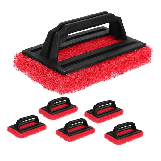 PartyKindom 24pcs Mesh Cleaner Brush Cleaning Brush for Screen Printing Scrub Pad Ink Remover