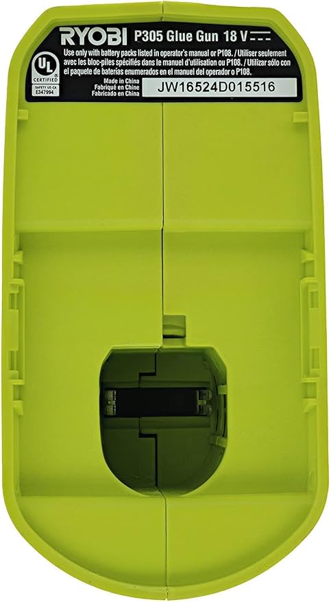 Ryobi 18-Volt ONE+ Cordless Full Size Glue Gun with Charger and 18-Volt ONE+ Lithium-Ion Battery (Bundle) | P305Kit