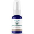 PRISTINE Toilet Paper Spray, As Seen on Shark Tank, Flushable Wipe Alternative, Personal Cleansing Bathroom Spray for Regular Toilet Tissue, Bidet Alternative, Made in USA, Rustic Bergamot, 1oz Travel