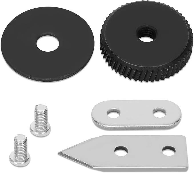 KT1100 Knife and Gear Replacement Kit for 1 Old Can Openers, Commercial Can Opener Replacement Parts - Knife/Blade & Gear, Easy to Replace