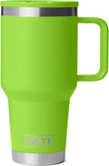 YETI Rambler 30 oz Travel Mug with Flip Straw Lid – Stainless Steel, Vacuum Insulated, Leakproof, Cup Holder Friendly, Venom
