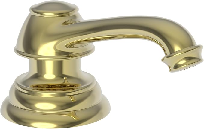 SOAP/Lotion Dispenser in Polished Brass UNCOATED Living