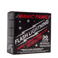 MANIC PANIC Flash Lightning Hair Bleach Kit - Bleach Powder + 30 Volume Developer - Hair Lightener for Dark Shades - Lifts Up to 5 Levels - Achieve Medium to Light Blonde - Vegan & Cruelty-Free