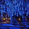 Aukora Christmas Lights Outdoor, UL Certified Meteor Shower Lights Blue