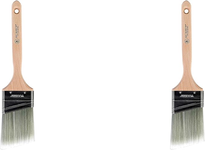 Wooster Brush 5221-2-1/2 Silver Tip Angle Sash Paintbrush, 2-1/2-Inch (Pack of 6)