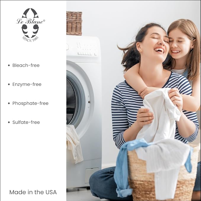 Le Blanc® Portfolio Laundry Wash– Luxury Laundry Cleanser for Everyday Clothing- 16 oz. (1 pack)