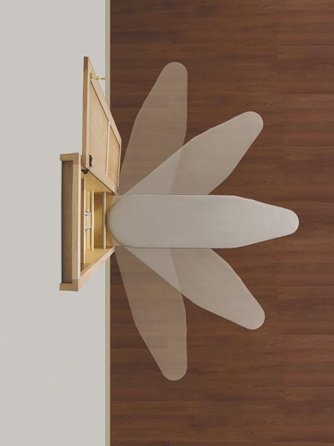 New Hide Away Sup400 Oak Built In Recessed Wooden Supreme Series Ironing Board