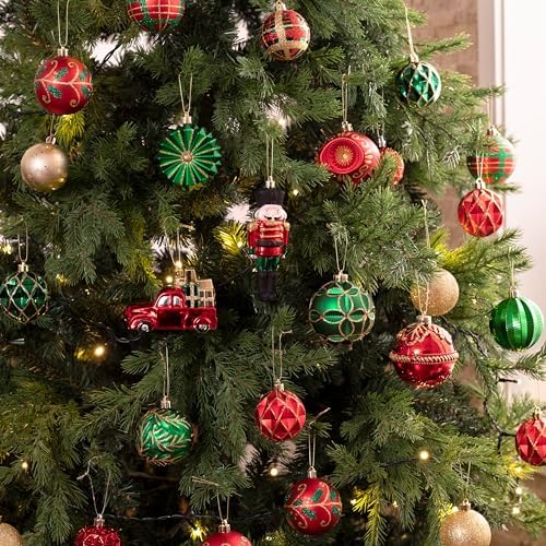 Valery Madelyn 80ct Christmas Tree Decorations Ball Ornaments Set