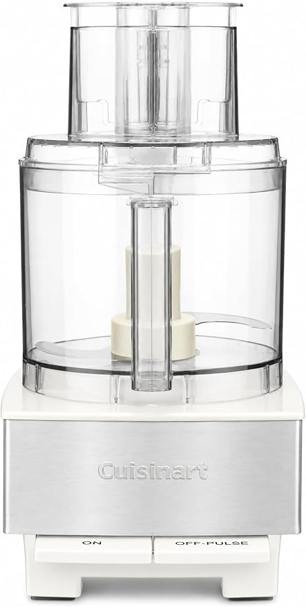 Cuisinart Food Processor 14-Cup Vegetable Chopper for Mincing, Dicing, Shredding, Puree & Kneading Dough, White, DFP-14BCWNY