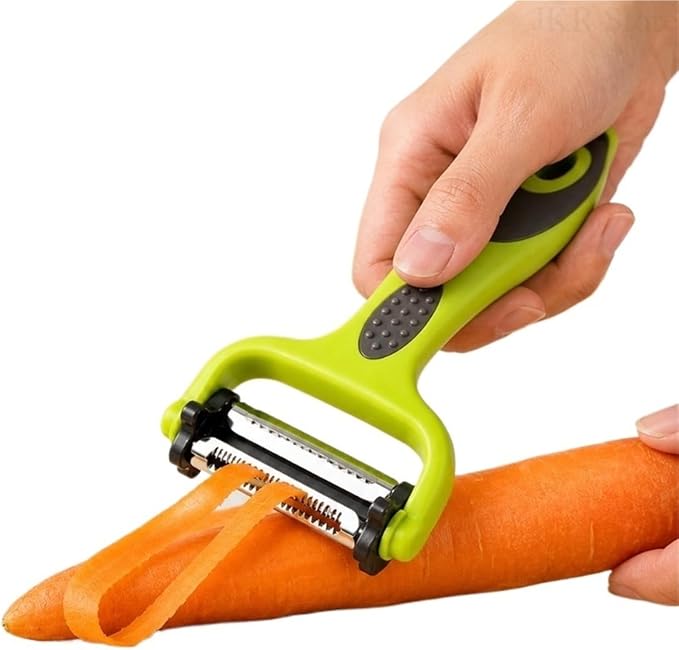 3 In 1 Vegetable and Fruit Peeler - Multifunctional Slicer Grater Kitchen Tool for Efficient Cooking(5Pcs)
