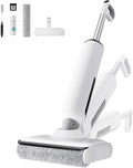 Wet Dry Vacuum Cleaner Cordless, 23KPa Vacuum Mop for Hard Floors, Up to 45 Min Runtime, 180° Lay-Flat Design with Hot Water Self-Cleaning & 185°F Hot Air Drying, Anti-Tangle Brush for Pet Hair