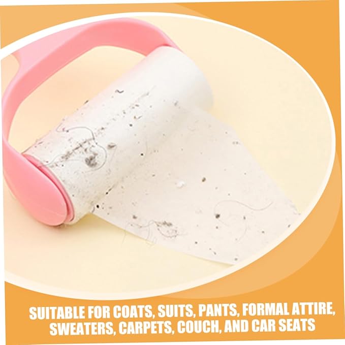 16pcs Lint Roller Set Refillable Sticky Rollers for Clothes Carpet and Furniture Convenient Pet Hair Remover for Home Use Lightweight Easy All Fabrics