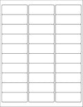 BESTEASY 30-up 2000 Sheets 1" X 2-5/8" Address Shipping Labels for Laser and Inkjet Printers, FBA Product Labels (60000 Labels)