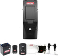 Genie 6072H-B Wall Mount Garage Door Opener with Battery Backup, Wall Mounted & Space Saving | Ultra-Quiet, Compact Space Saving Design, Battery Backup, Wireless Wall Console, 1 Remote, Operates During Power Outages