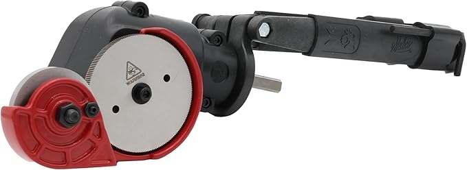 Malco TurboShear® TSPC1 Rotary Panel Cutter – Drill Attachment for Cutting Metal, Vinyl, Ribbed Roofing & Wall Panels – Dual Cutting Wheels, 22-Gauge Capacity, Clean & Precise Cuts.